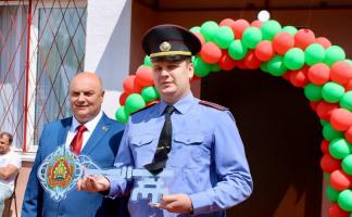 В Новополоцке открыли обновленное здание общественного пункта охраны правопорядка